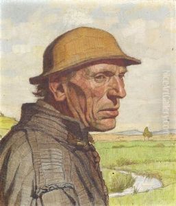 Bildnis Eines Alten Mannes by Emil Beithan