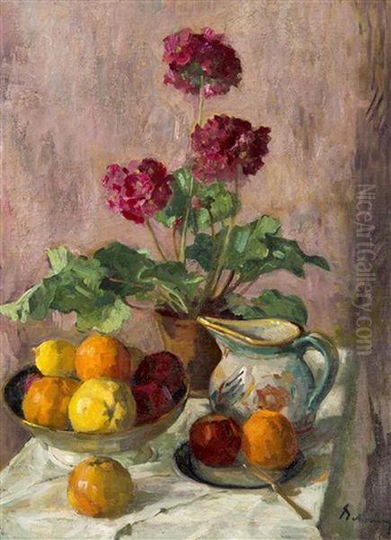 Still Life With Flower And Fruit - view 1