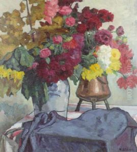 Blumenstilleben by Victor Belanyi