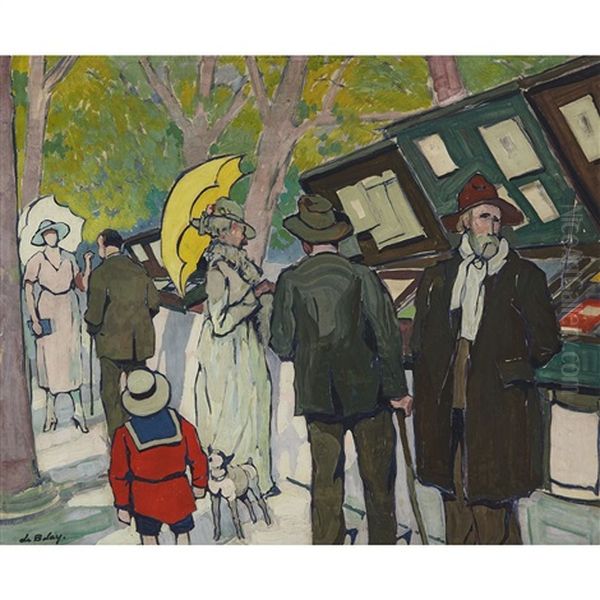 Bord De Seine, Le Coin Des Livres - view 1