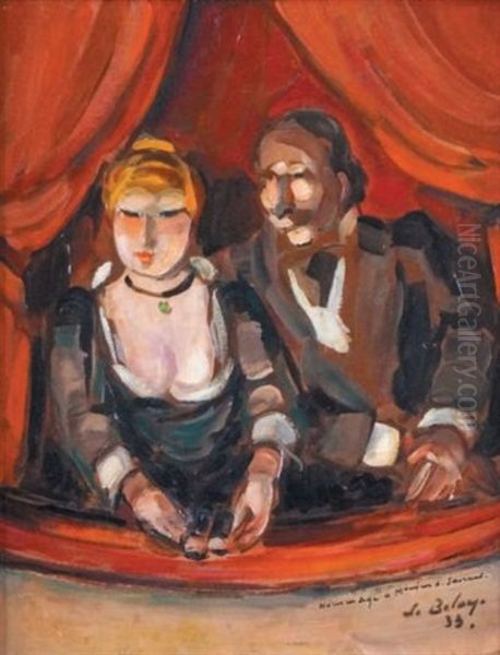 Albert Sarraut A L'opera, 1933 - view 1