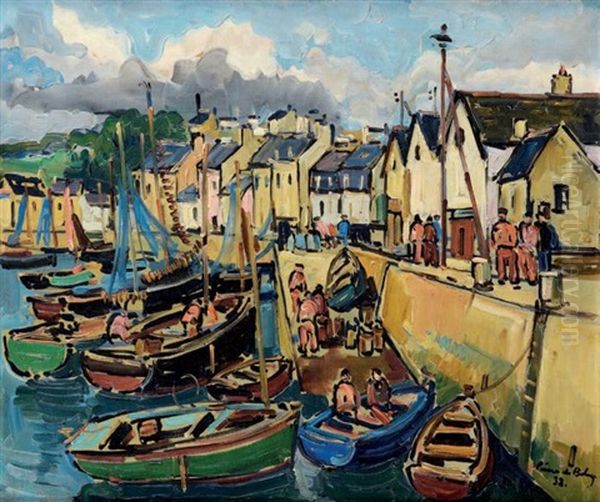 Port En Bretagne (audierne?) - view 1