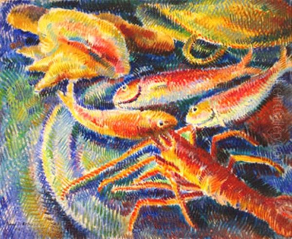 Langouste Et Rougets - view 1