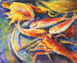 Langouste Et Rougets