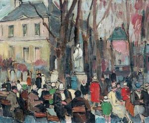 Le Jardin Du Luxembourg, Paris by Pierre De Belay