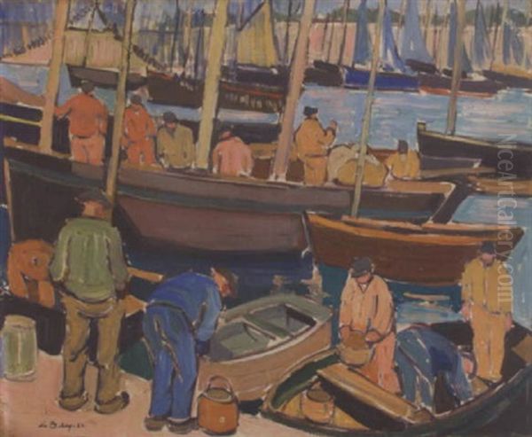Le Retour De La Peche, Concarneau Le Port - view 1