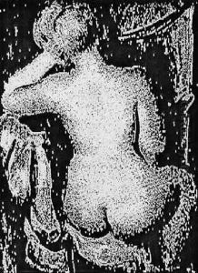 Nu De Dos by Pierre De Belay
