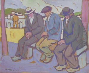 Pecheurs A Concarneau by Pierre De Belay