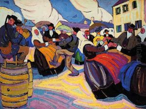 La Fete Bretonne by Pierre De Belay