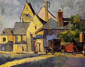 Village En Bretagne by Pierre De Belay