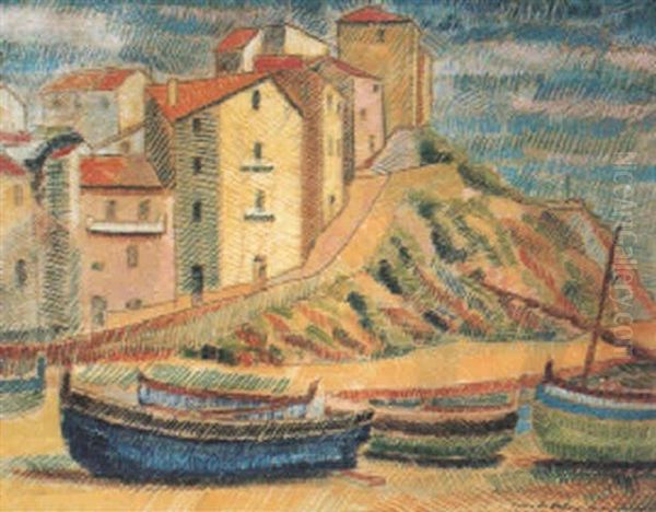 Banyuls - Barques De Peche Sur La Plage - view 1