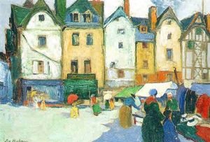 Honfleur: Marche Sur La Place Sainte-catherine