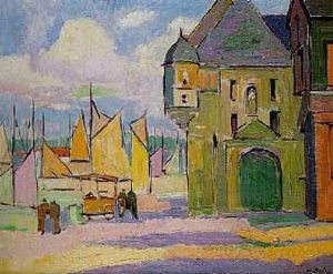 La Lieutenance A Honfleur by Pierre De Belay