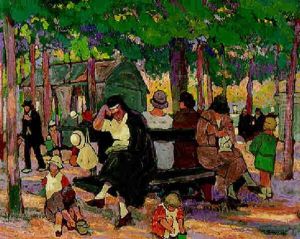 La Nurse, Le Jardin Du Luxembourg