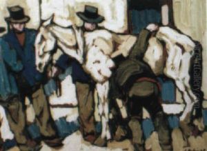 Le Marche Aux Chevaux by Pierre De Belay