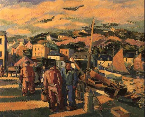 Marins Au Port De Douarnenez - view 1