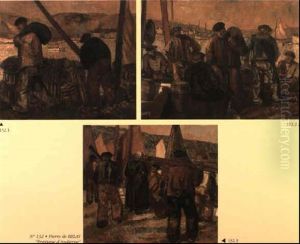 Scenes De La Vie Des Marins D'audierne by Pierre De Belay
