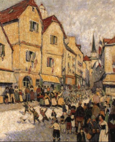 La Liberation En Alsace by Pierre De Belay