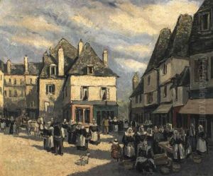 Quimper: La Place Ter Au Duc