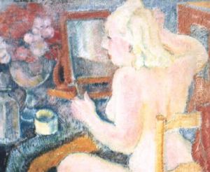 Helene Au Miroir by Pierre De Belay