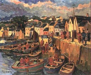Le Port De Treboul, Finistere