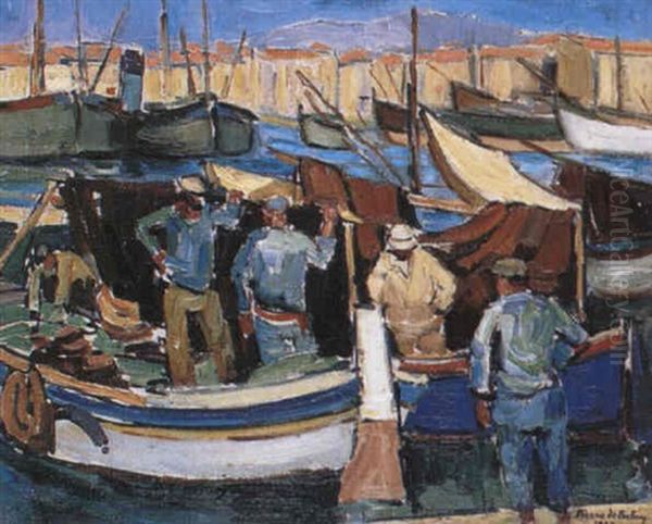 Pecheurs Au Port, Marseille - view 1