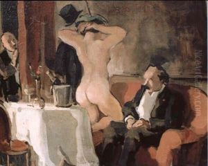 Chez Maxim's - Le Salon Particulier by Pierre De Belay