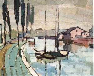 Voiliers Sur Le Canal
