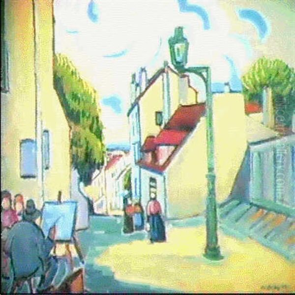 Le Peintre A Montmartre - view 1