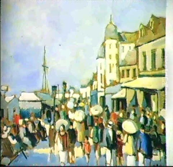 Trouville, Le Front De Mer - view 1
