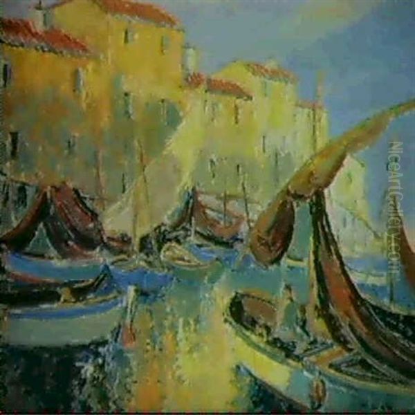 Les Barques Au Port - view 1