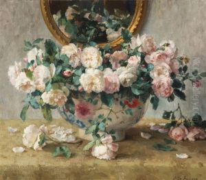 Still Life With Roses by Joseph De Belder