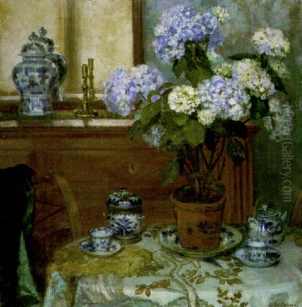 L'hortensia Bleu - view 1