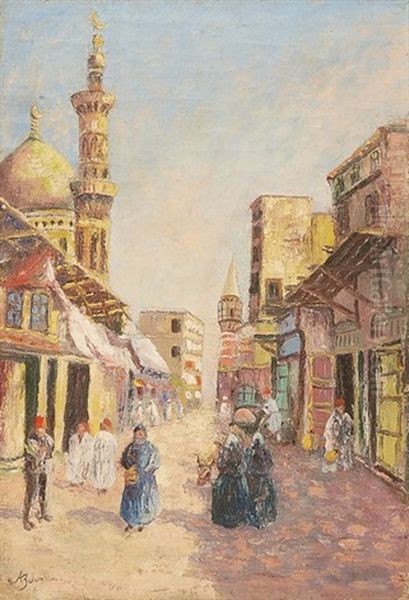 Belebte Strasenszene In Kairo - view 1