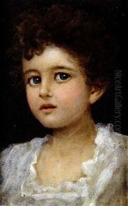 Testa Di Bambino Ricciuto