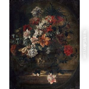 Bouquets De Fleurs by Jean-Baptiste Ii Belin