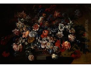 Grosses Blumenstillleben by Jean-Baptiste Ii Belin