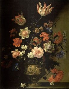 Bouquet De Fleur by Jean-Baptiste Ii Belin