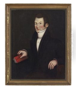 Portraits Of Samuel Poor (1797-1853) And His Wife Lydia Sprague Poor (1793-1871)