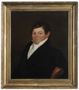 Portrait Of Absalom Bunker (1794-1835) by Zedekiah Belknap