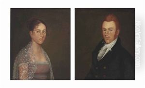 Portraits (pair) by Zedekiah Belknap