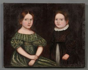 Portrait Of A Sister And Brother by Zedekiah Belknap
