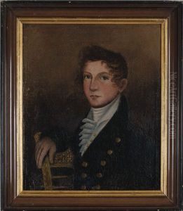 Portrait Of A Young Man In Fancy Dress Clothes