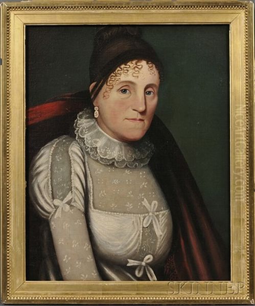 Portrait Of A New England Man (+ Portrait Of A New England Woman; Pair) - view 1