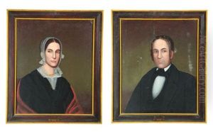 Portrait Of A Man (+ Portrait Of A Woman, Pair)