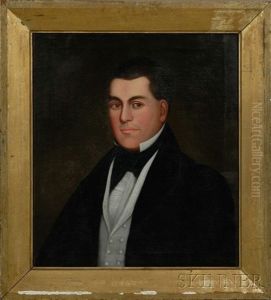Portrait Of A Gentleman With Brown Eyes
