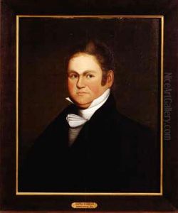Portrait Of Mr. Jonathan Richardson (+ Portrait Of Mrs. Richardson; Pair)