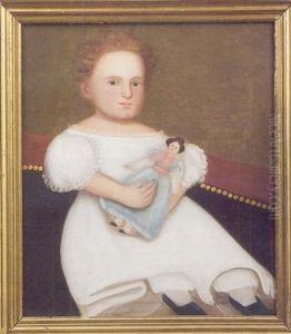 Child In White With Doll by Zedekiah Belknap