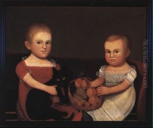 Portrait Of The Farley Children by Zedekiah Belknap