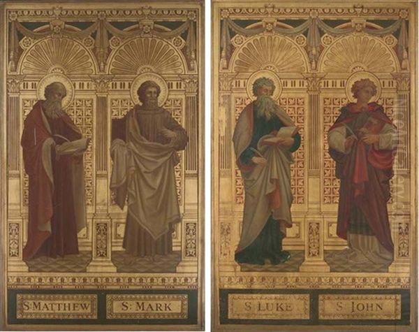 S. Matthew And S. Mark (+ S. Luke And S. John; 2 Works, In Collab. W/alfred Bell Studio) - view 1